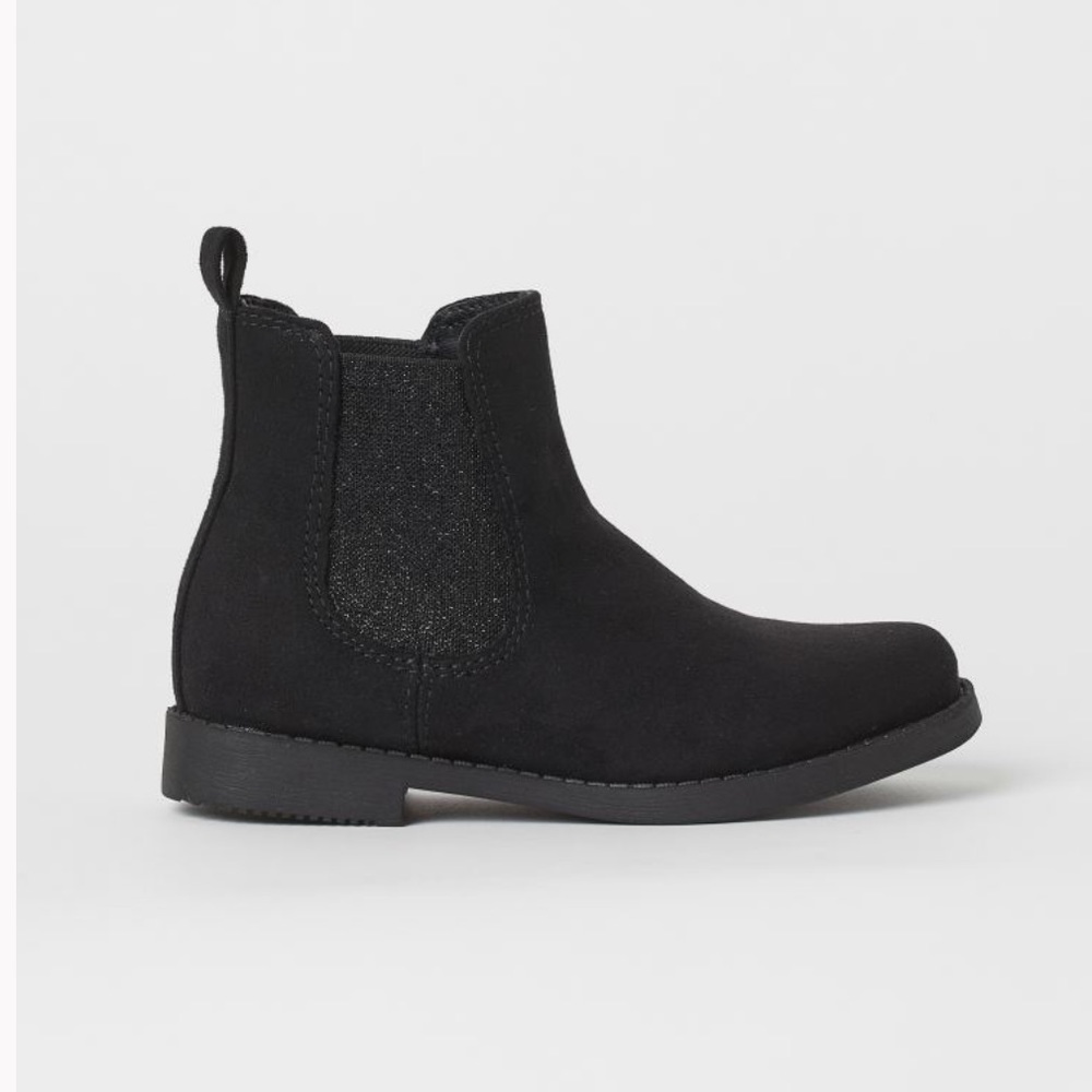 H&M faux suede toddler ankle boots size 8
